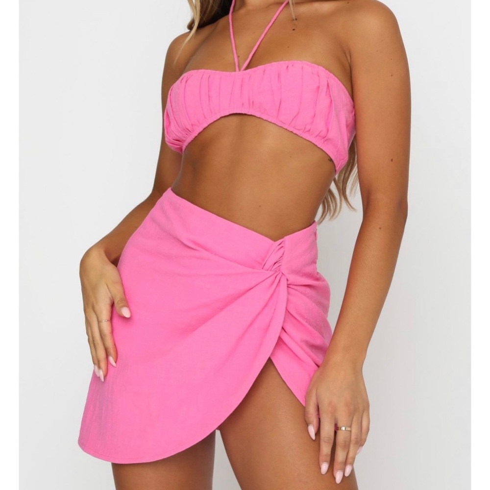White fox two piece